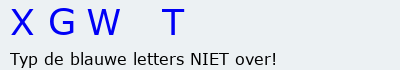 Bevestigingscode