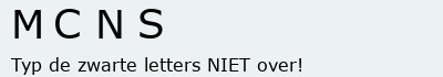 Bevestigingscode