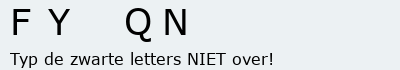 Bevestigingscode