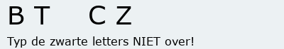 Bevestigingscode