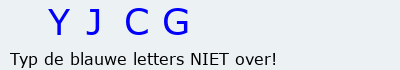 Bevestigingscode