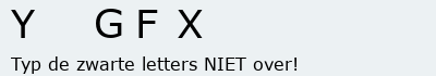 Bevestigingscode