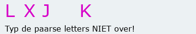 Bevestigingscode