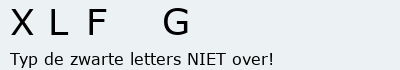 Bevestigingscode