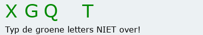 Bevestigingscode