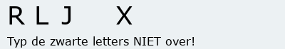 Bevestigingscode
