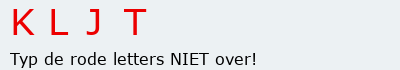 Bevestigingscode