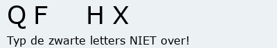 Bevestigingscode