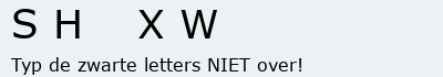 Bevestigingscode