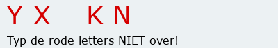 Bevestigingscode