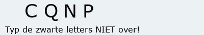 Bevestigingscode