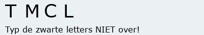 Bevestigingscode