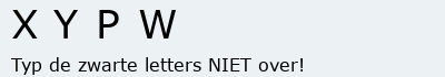 Bevestigingscode