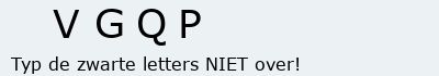 Bevestigingscode