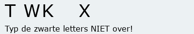 Bevestigingscode