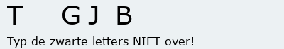 Bevestigingscode