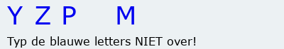 Bevestigingscode