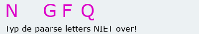 Bevestigingscode