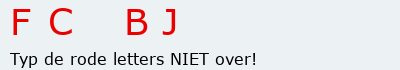 Bevestigingscode