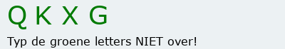 Bevestigingscode