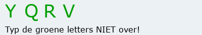 Bevestigingscode