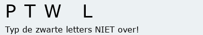Bevestigingscode