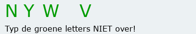 Bevestigingscode