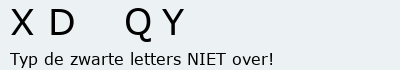 Bevestigingscode