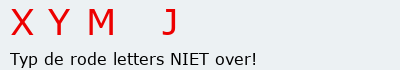 Bevestigingscode