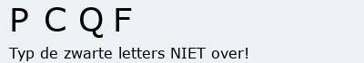 Bevestigingscode
