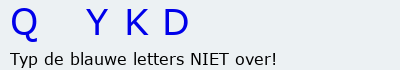 Bevestigingscode