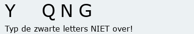 Bevestigingscode