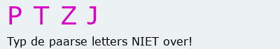 Bevestigingscode
