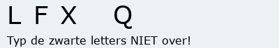 Bevestigingscode