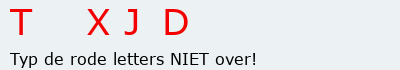 Bevestigingscode