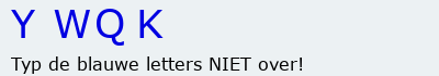 Bevestigingscode