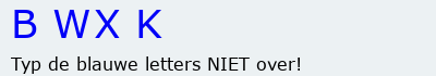 Bevestigingscode