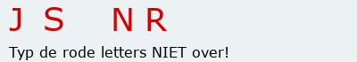 Bevestigingscode