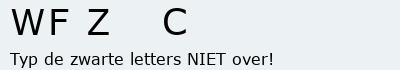 Bevestigingscode