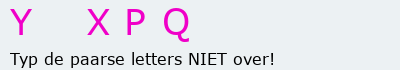 Bevestigingscode