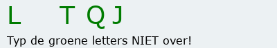 Bevestigingscode