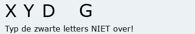 Bevestigingscode