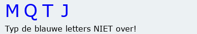 Bevestigingscode