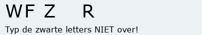 Bevestigingscode