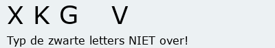 Bevestigingscode