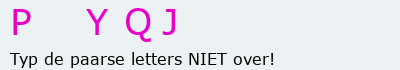 Bevestigingscode