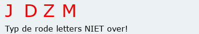 Bevestigingscode