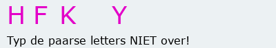 Bevestigingscode