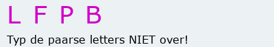 Bevestigingscode