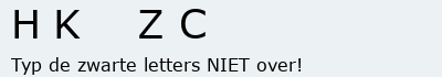 Bevestigingscode